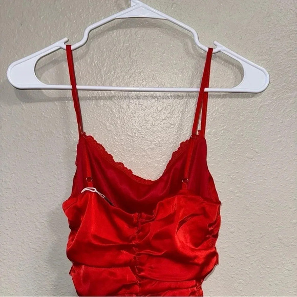 NWT Princes Polly Mateo Mini Red Dress Size 4 - Picture 10 of 11